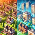 مقایسه سرمایهگذاری در املاک تجاری و مسکونی